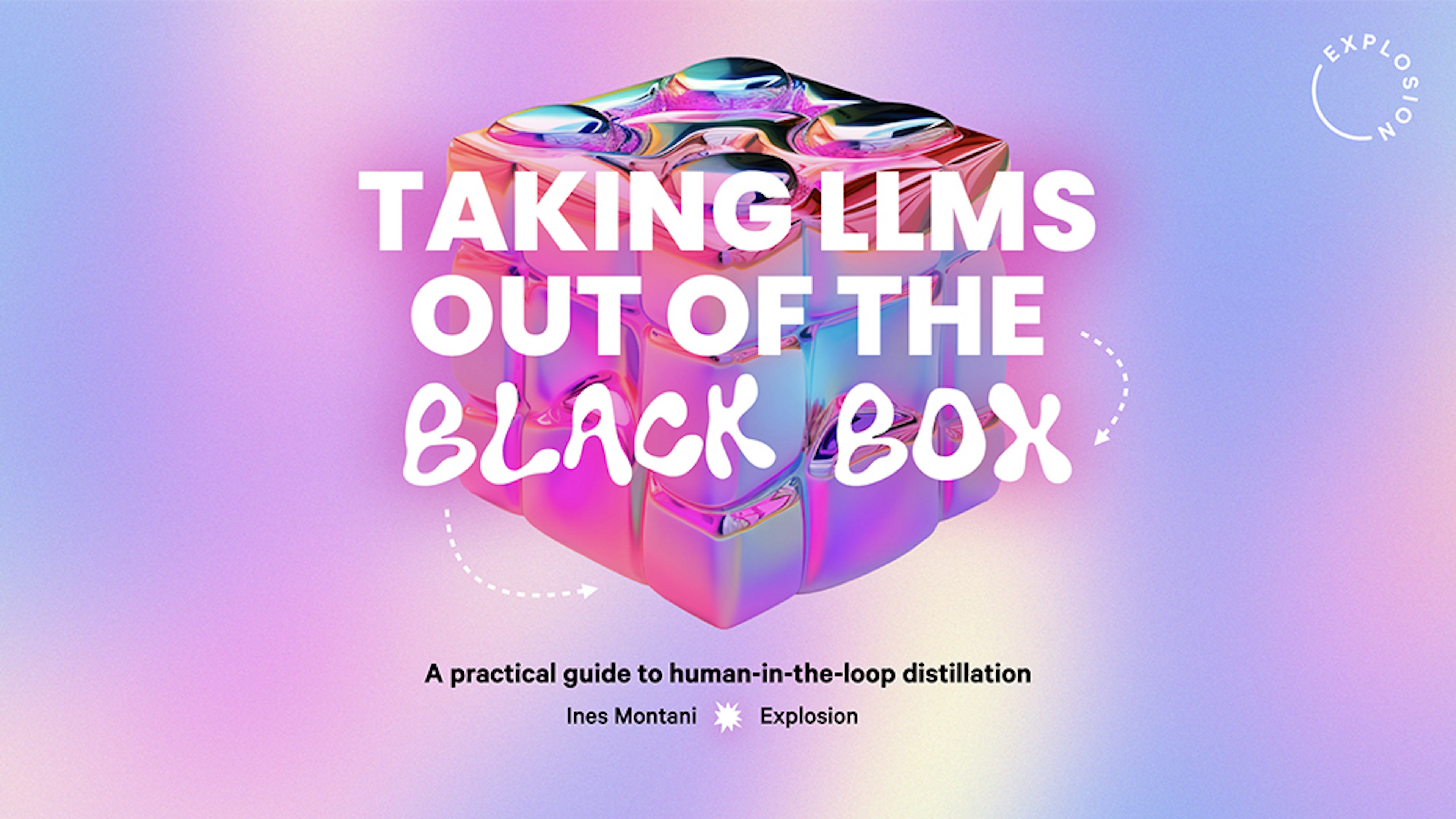 Taking LLMs out of the black box: A practical guide to human-in-the-loop distillation