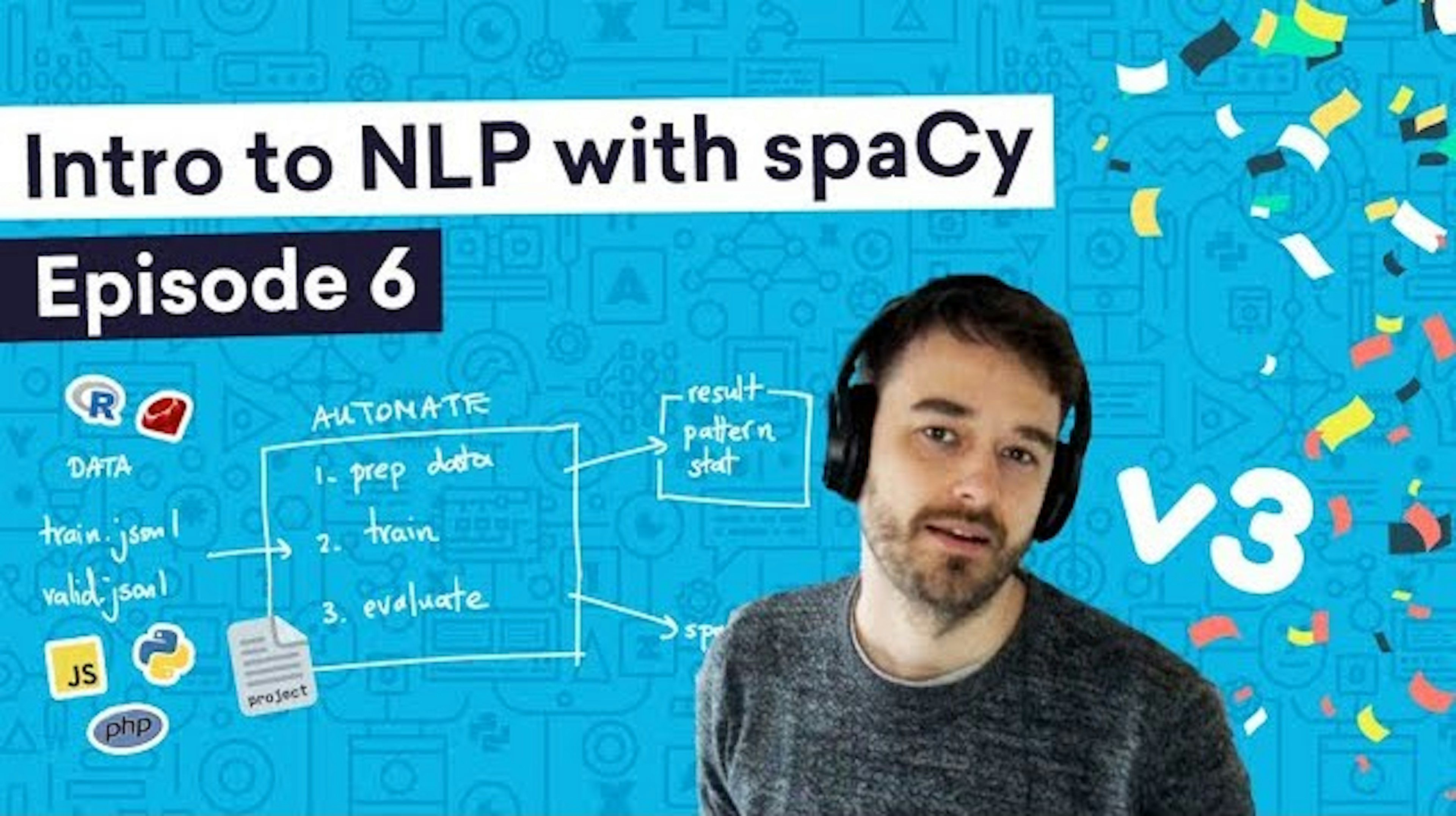 Intro to NLP with spaCy (6): Detecting programming languages