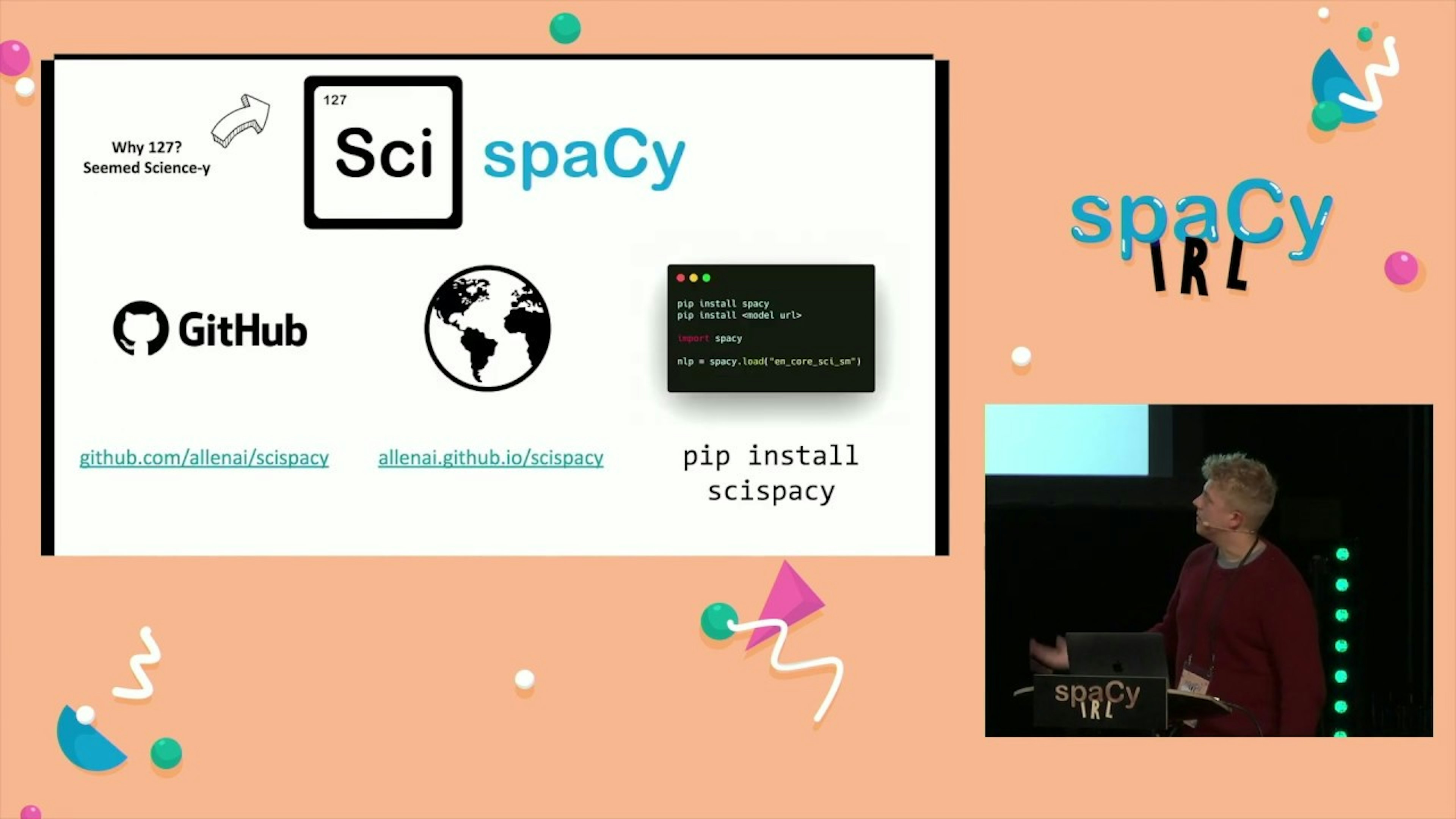 Mark Neumann: ScispaCy: A spaCy pipeline & models for scientific & biomedical text